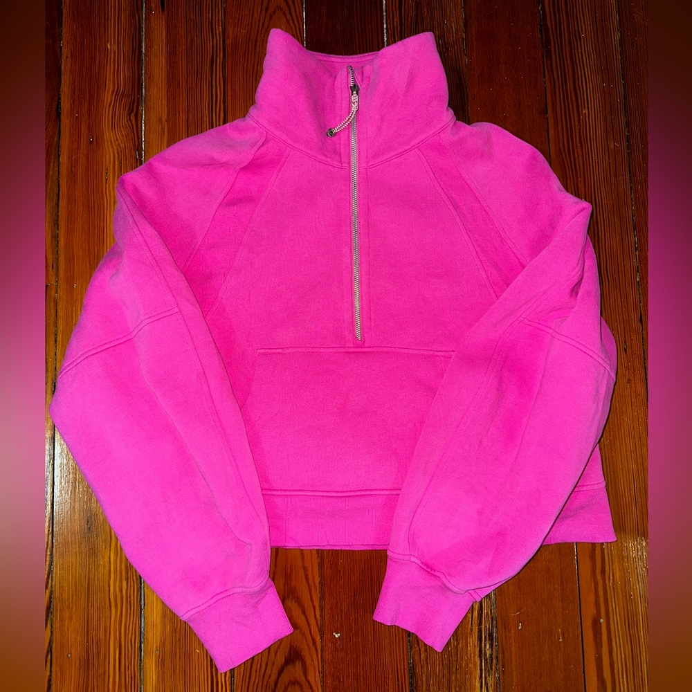 Lululemon Scuba Half Zip Funnel Neck